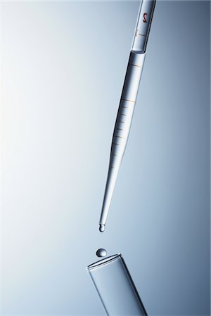 eye dropper - Dropping Liquid Into Test Tube Stock Photo - Rights-Managed, Code: 859-03982264