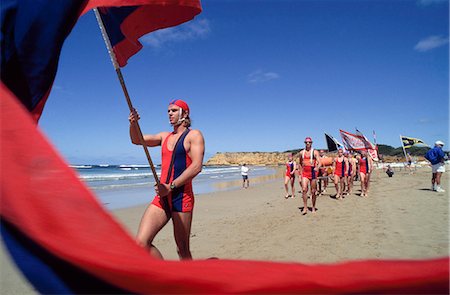 Lifesaver,Victoria,Australia Stock Photo - Rights-Managed, Code: 851-02958755