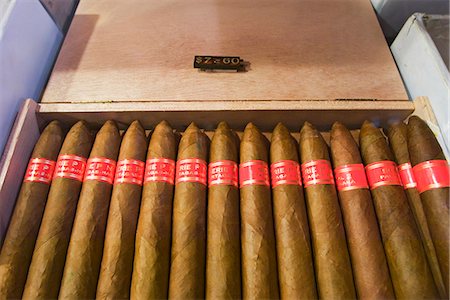 Cigars in a box,Partagas Cigar Factory,Havana,Cuba Stock Photo - Rights-Managed, Code: 851-02959371