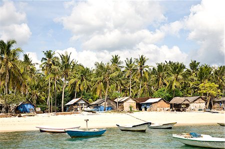 Boats at beach,Nusa Lembongan,Bali,Indonesia Stock Photo - Rights-Managed, Code: 851-02960228