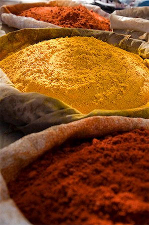 Spices for sale in souk,Marrakesh,Morocco Stock Photo - Rights-Managed, Code: 851-02962187