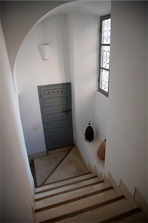 Stairway of Riad Dar Hanane,Marrakesh,Morocco Stock Photo - Rights-Managed, Code: 851-02962181