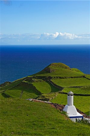 portugal ocean view - White house on Santa Maria Island,Azores,Portugal Stock Photo - Rights-Managed, Code: 851-02962468