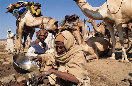sudan - KABABISH TREATMENT COLLECTING WATER,DARFUR SUDAN Stock Photo - Rights-Managed, Code: 851-02962761