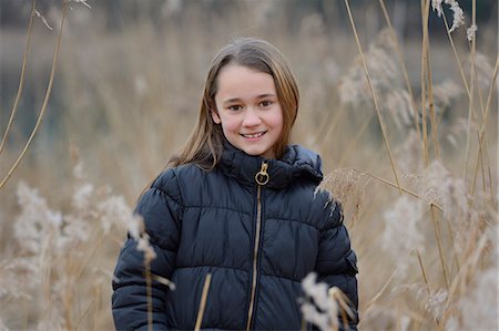 fall season - Girl smiling at camera, Upper Palatinate, Bavaria, Germany, Europe Stock Photo - Rights-Managed, Code: 853-07148562