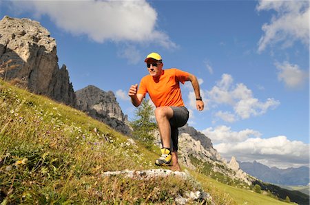 simsearch:853-02914470,k - person jogging, Trentino Alto Adige italy Stock Photo - Rights-Managed, Code: 853-02914120
