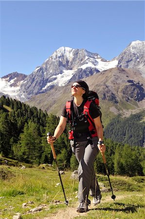 person hiking, Trentino Alto Adige italy Stock Photo - Rights-Managed, Code: 853-02914121