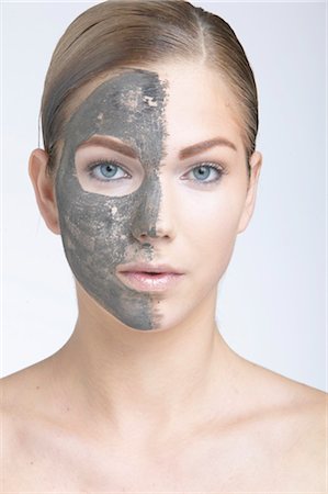 Woman with face mask Stock Photo - Rights-Managed, Code: 853-02914405