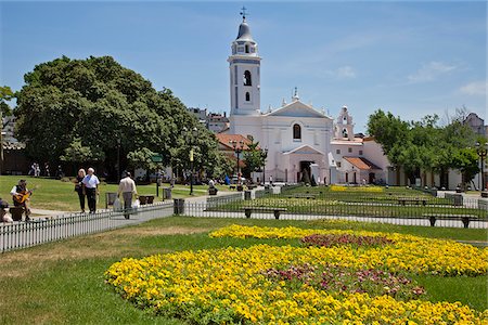 The church of Nuestra Senora del Pilar at Recoleta. Buenos Aires, Argentina Stock Photo - Rights-Managed, Code: 862-05996675