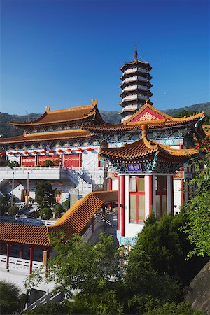 Western Monastery, Tsuen Wan, New Territories, Hong Kong, China Stock Photo - Rights-Managed, Code: 862-05997196