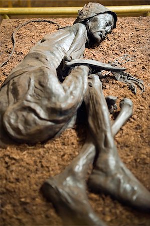 simsearch:862-07689887,k - Europe, Scandinavia, Denmark, Jutland, Silkeborg, preserved body of the Tollund Man, hung to death in 300 BC, Silkeborg Museum Stock Photo - Rights-Managed, Code: 862-05997487