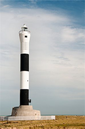 New  lighthouse built in 1961, Dungeness, Kent, UK Stock Photo - Rights-Managed, Code: 862-05997507