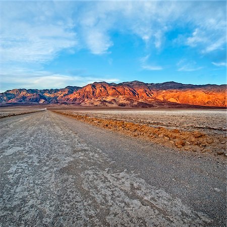 USA, California, Death Valley, National Park, Badwater Basin, salt flats Stock Photo - Rights-Managed, Code: 862-05999598