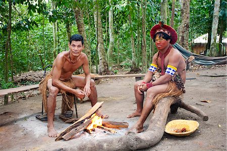 simsearch:841-02709392,k - Brazil, Bahia, Porto Seguro, Pataxo indigenous Brazilians in the Jaqueira Pataxo Reservation Stock Photo - Rights-Managed, Code: 862-06540808