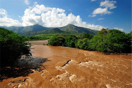 Rio Magdalena in flood,near Girardot,Colombia,South America Stock Photo - Rights-Managed, Code: 862-06541056