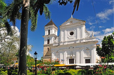 Iglesia de Santa Barbara, Santa Fe de Antioquia, Colombia, South America Photographie de stock - Rights-Managed, Code: 862-06541142