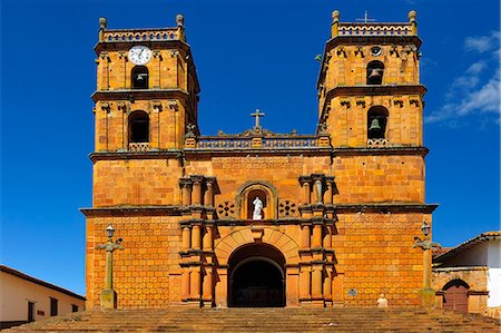 Templo, Colonial Town of Barichara, Colombia, South America Photographie de stock - Rights-Managed, Code: 862-06541168