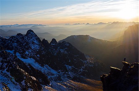 expedition - Europe, France, French Alps, Haute Savoie, Chamonix, Aiguilles Rouge mountains MR Stock Photo - Rights-Managed, Code: 862-06541575