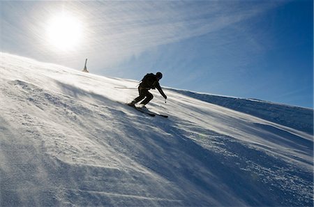sports events - Europe, France, French Alps, Haute Savoie, Chamonix, skier in Le tour ski area Photographie de stock - Rights-Managed, Code: 862-06541624