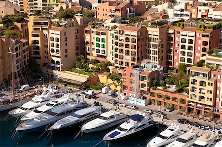 simsearch:862-07690507,k - Fontvieille port in Principality of Monaco, Europe Photographie de stock - Rights-Managed, Code: 862-06542368