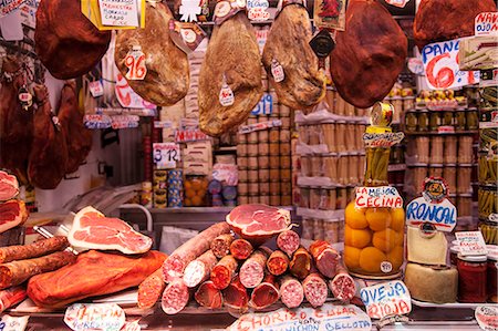 Traditional Meats and food in Logrono, La Rioja, Spain Stock Photo - Rights-Managed, Code: 862-06542951