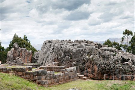 simsearch:862-06677365,k - South America, Peru, Cusco, Qenco. The Inca ceremonial and sacred site of Qenqo near the UNESCO World Heritage listed former Inca capital of Cusco Stock Photo - Rights-Managed, Code: 862-06677267