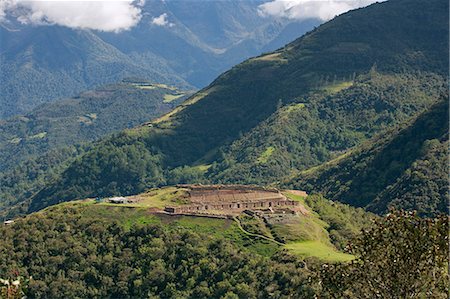 simsearch:862-06677365,k - South America, Peru, Cusco, Huancacalle. The Inca ceremonial and sacred site of Vitcos, thought to have been built by Manco Inca or Pachacuti and lying on the trail to Choquequirao near the village of Huancacalle Stock Photo - Rights-Managed, Code: 862-06677380