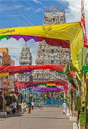 The Murugan Hindu Temple in the slave island area of Colombo, Sri Lanka Stock Photo - Rights-Managed, Code: 862-06677484