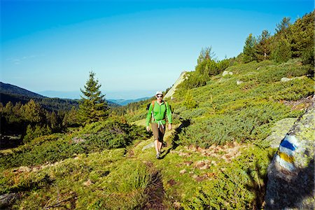 simsearch:862-06825141,k - Europe, Bulgaria, hiker in Pirin National Park near Bansko, Unesco World Heritage Site (MR) Stock Photo - Rights-Managed, Code: 862-06825013