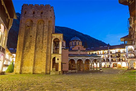 simsearch:862-06825141,k - Europe, Bulgaria, Rila Monastery, Nativity Church, Unesco World Heritage Site Stock Photo - Rights-Managed, Code: 862-06825028