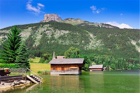simsearch:862-07689809,k - Austria, Osterreich. Styria, Steiermark. Salzkammergut. Altaussee lake. Foto de stock - Con derechos protegidos, Código: 862-07689783
