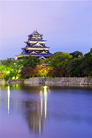 simsearch:862-03712487,k - Asia, Japan, Honshu, Hiroshima prefecture, Hiroshima, Hiroshima castle Stock Photo - Rights-Managed, Code: 862-07690277