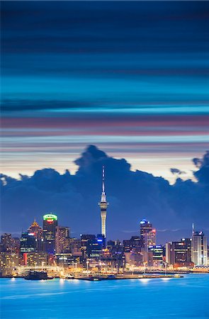 simsearch:862-07690507,k - View of Auckland at dusk, Auckland, North Island, New Zealand Photographie de stock - Rights-Managed, Code: 862-07690536