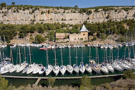 provence france - Harbour in Cassis, Provence Alpes Cote d'Azur, Provence, France, Europe Stock Photo - Rights-Managed, Code: 862-08090149