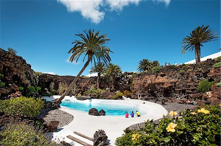simsearch:862-05999254,k - Jameos del Agua, architect Cesar Manrique, Lanzarote, Canary Islands, Spain Photographie de stock - Rights-Managed, Code: 862-08091216