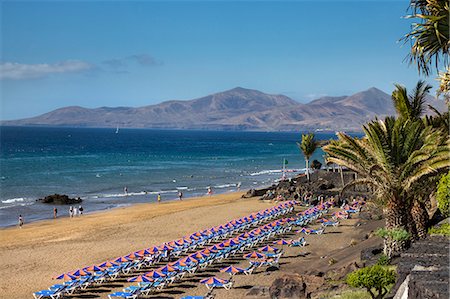simsearch:862-05999254,k - Beach Playa Grande, Puerto del Carmen, Lanzarote, Canary Islands, Spain Photographie de stock - Rights-Managed, Code: 862-08091235