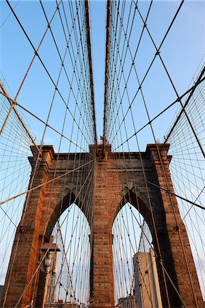 Brooklyn Bridge, New York, USA Stock Photo - Rights-Managed, Code: 862-08091530