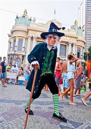 simsearch:862-06540939,k - Brazil, State of Rio de Janeiro, City of Rio de Janeiro, City Center, Street Carnival. Stock Photo - Rights-Managed, Code: 862-08698724