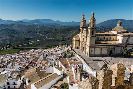 spain - Olvera, Andalusia, Spain Foto de stock - Con derechos protegidos, Código: 862-08700061