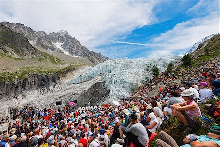 Europe, France, Haute Savoie, Rhone Alps, Chamonix, Cozmo Jazz summer festival Photographie de stock - Rights-Managed, Code: 862-08718842