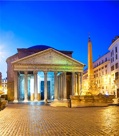 roman - Italy, Lazio, Rome. The Pantheon. Stock Photo - Rights-Managed, Code: 862-08719083