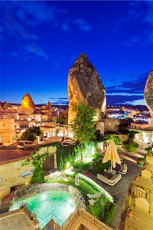 Turkey, Central Anatolia, Cappadocia, Goreme, Antalolia Houses Boutique Hotel, Unesco World Heritage site Foto de stock - Con derechos protegidos, Código: 862-08719889