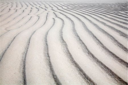Wave ripples in the white sands of Wathumba Creek on Fraser Island. Stock Photo - Rights-Managed, Code: 862-03288715