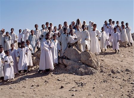 sudan - School children in a medrassah or Muslim religious school Stock Photo - Rights-Managed, Code: 862-03354589