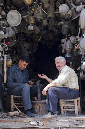 One of the many metal workshops in the Armenian Quarter,Aleppo,Syria Stock Photo - Rights-Managed, Code: 862-03354818