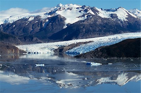 Grey Glacier & Lago Grey. Stock Photo - Rights-Managed, Code: 862-03351978