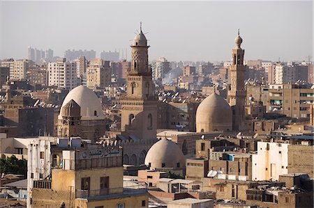 View across the rooftops of Islamic Cairo,Egypt Stock Photo - Rights-Managed, Code: 862-03352826