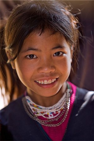 Myanmar,Burma,Wan-seeing. A Loi girl at Wan-seeing village. The Loi,a Hill Tribe,live in seven villages scattered over a large forested area of the Shan Mountains. Stock Photo - Rights-Managed, Code: 862-03365251