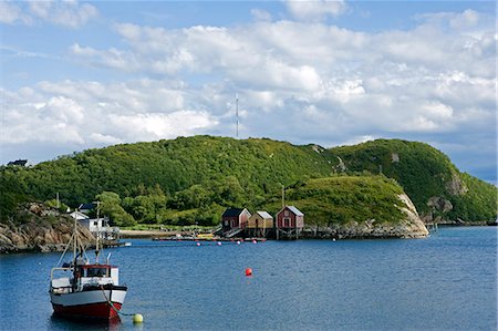 Norway,Nordland,Helgeland,Rodoy Island. Traditional coastal fishing village on Rodoy Island Foto de stock - Con derechos protegidos, Código: 862-03365718