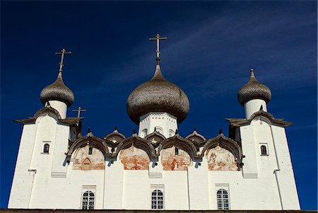 savior - Russia,White Sea,Solovetsky Islands. The Saviour Transfiguration Cathedral. Stock Photo - Rights-Managed, Code: 862-03361039